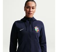 Sweat à capuche et zip Nike Club British & Irish Lions pour femme Obsidian/Blanc S (FR 38-40)