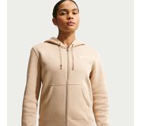Sweat à capuche et zip Nike Phoenix Fleece pour femme Linen/Sail M (FR 42-44)