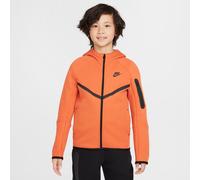 Sweat à capuche et zip Nike Sportswear Tech Fleece pour ado Vintage Coral/Vintage Coral/Noir/Noir XL