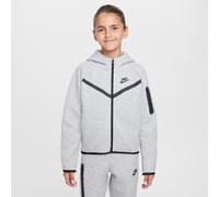 Sweat à capuche et zip Nike Sportswear Tech Fleece pour ado (fille) - Gris XL