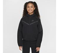 Sweat à capuche et zip Nike Sportswear Tech Fleece pour ado (fille) - Noir S