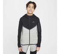 Sweat à capuche et zip Nike Tech Fleece pour ado Dark Grey Heather/Noir/Noir/Noir XL