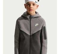Sweat à capuche et zip Nike Tech Fleece pour ado Pencil Point/Anthracite/Noir/Light Liquid Lime M