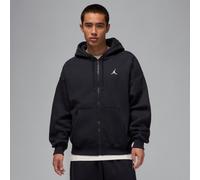 Sweat à capuche et zip oversize Jordan Brooklyn Fleece pour homme Noir/Sail L