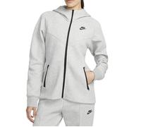 Sweat à Capuche et Zip pour Femme - Nike - Tech Fleece Windrunner - Gris - Manches longues - Col capuche S