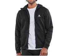 Sweat à Capuche et Zip Unisex Go-To Embroidered Star Chevron - CONVERSE - Noir L
