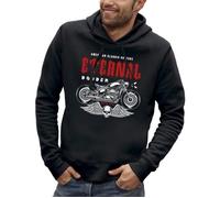 Sweat à capuche ETERNAL BOBBER - chooper - Bikers - American culture - PIXEL EVOLUTION - Homme XXL
