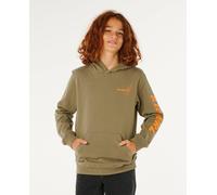 Sweat À Capuche Eternal Shred Art Garçon Vert Surplus 12A
