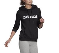 Sweat à Capuche Femme Adidas Essentials Logo Noir GL0635 - Col capuche - Manches longues L