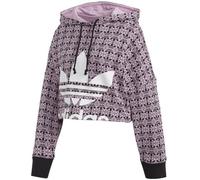 Sweat à capuche femme adidas Originals Trefoil Allover Print 40