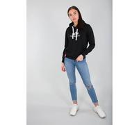Sweat à capuche femme Alpha Industries New Basic Noir XS