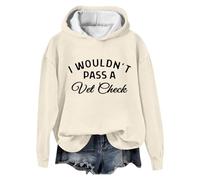 Sweat à capuche femme avec imprimé lettre tendance, pull-over décontracté à coupe ample en tissu doux et respirant pour un confort quotidien, idéal pour les sorties décontractées ou le travail