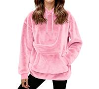 Sweat A Capuche Femme avec Poche pour Chat Ou Chien Sweat Kangourou Chien Pull pour Chat Sweatshirt Oversize Confortable pour Amoureux des Animaux Domestiques(Rose,M)