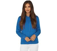 Sweat à capuche femme bleu clair OZONEE JS/W02Z L