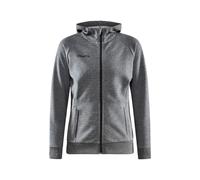 Craft Sportswear Sweat à capuche Core Soul Full Zip W – Gris foncé mélangé Taille L Femme