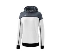 Erima „Change by Sweat à Capuche, Blanc/Slate Grey/Noir, 34 Femme