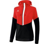Sweat à capuche femme Erima Squad Rouge 38