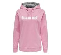 Sweat à capuche Femme Hmlgo Logo - HUMMEL - Cotton candy - Rose - Manches longues - Col capuche XS
