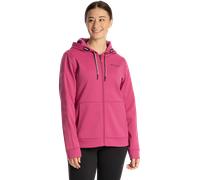 Sweat à Capuche Femme Klim Aster Park Zip Rouge FuchsiaM Rouge Fuchsia