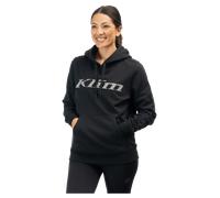 §Sweat à Capuche Femme Klim Pullover Noir-Monument§
