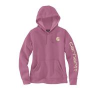 Sweat à capuche Femme LOGO SLEEVE GRAPHIC Rose V73 - CARHARTT - 102791 40/42 (M)