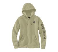 Sweat à capuche Femme LOGO SLEEVE GRAPHIC Vert B68 - CARHARTT - 102791 48/50 (XL)