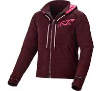 Sweat à capuche femme MACNA DISTRICT rouge foncé L