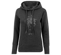 Miss Tee One Line Fruit Hoodie Gris L Femme