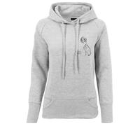 Miss Tee Only Love Hoodie Gris XL Femme