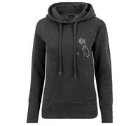 Sweat à capuche femme Mister Tee Only Love - marron foncé - M L
