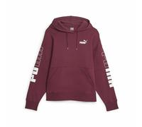 Sweat à capuche femme Puma Power Colorblock Rouge foncé