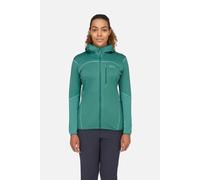Sweat à capuche femme Rab Ascendor Hoody Wmns XL eucalyptus