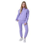 Sweat à Capuche Femme Signature Lilas M