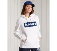 Sweat Ã capuche femme Superdry Workwear Core Logo Blanc 36