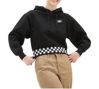 Sweat à Capuche Femme VANS Boom Boom Check Noir - Manches Longues - Col Capuche XL