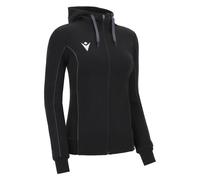 SWEAT à CAPUCHE FEMME VESTE SWEATSHIRT ZIP ECO COTON BASS - MACRON - de S à 5XL