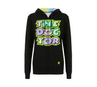 Sweat à Capuche Femme VR46 The Doctor 46 Valentino Rossi MotoGP - Noir XS