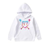 Sweat À Capuche Fille 7 Ans - À Capuche pour Idéal pour Les Fêtes De Fin D'Année Ce Pull en Polaire Douce Et Chaude À Manches Longues Est Parfait pour Une Tenue d'hiver Décontractée (White 3-4 Years)