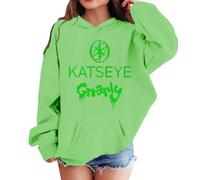 Sweat à Capuche Fille Garçon Sweatshirt Katseye K-Kpop Fan Vêtement de Support Merch Manches Longues Sweat à Capuche Style Coréen Y2K Hip Hop Streetwear Enfant