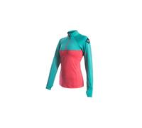 Sweat à capuche fonctionnel pour femmes Sensor Coolmax Thermo Corail/vert L
