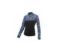 Sweat à capuche fonctionnel pour femmes Sensor Coolmax Thermo Noir/fleuri S