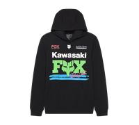 §Sweat à Capuche FOX Kawasaki Noir§