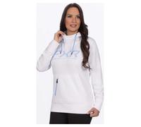 Sweat à Capuche FXR Hydrogen Tech Femme blanc/Maui bleuXS blanc,Maui bleu
