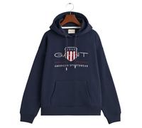 Sweat à capuche GANT Archive Shield Rel - Evening Blue - Femme S
