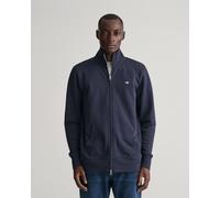 Sweat à capuche Gant Shield Full Zip bleu marine - S