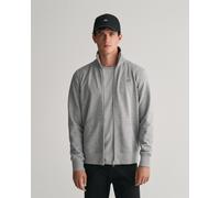 Sweat à capuche Gant Shield Full Zip gris - XXL