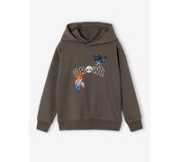Sweat à capuche garçon Brawl Stars gris souris 14A