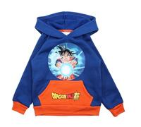 Sweat à Capuche Garçon Dragon Ball Z, Confort et Style, Idéal pour l'hiver, Design Super Héros