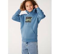 Sweat À Capuche Garçon Rip Script Icon Bluefin 12A