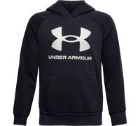 Under Armour Sweat à capuche Rival Fleece Big Logo Garçon Noir/Onyx White (001) Taille S (YSM)